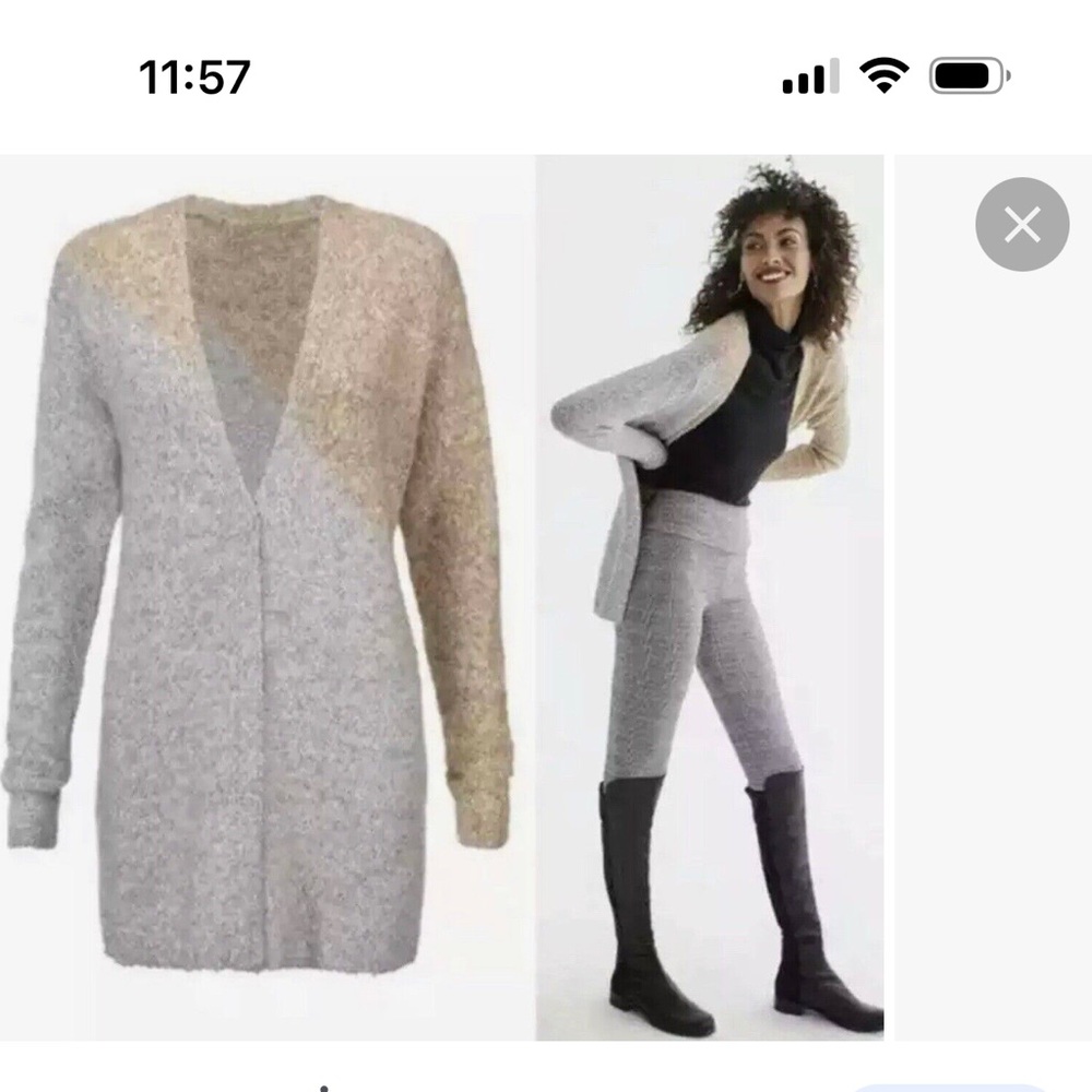 Tilt cardigan
